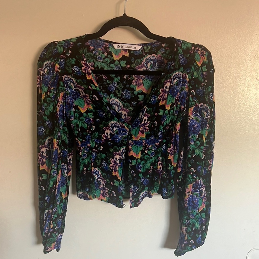 Zara Floral Top